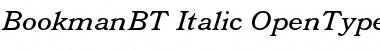 Download Bookman Italic Font Title Preview