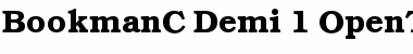 Download BookmanC Bold Font Title Preview