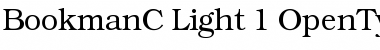 Download BookmanC Regular Font Title Preview