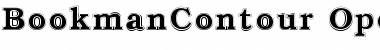 Download Bookman Contour Font Title Preview