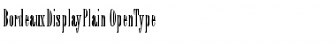 Download Bordeaux Display Plain Font Title Preview