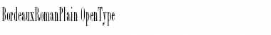 Download Bordeaux Roman Plain Font Title Preview