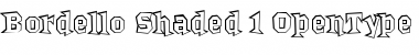 Download Bordello Regular Font Title Preview
