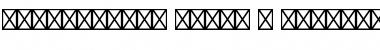Download Border Pi Std 1515-9 Font Title Preview