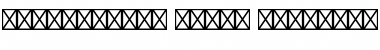 Download Border Pi Std 1515-9 Font Title Preview