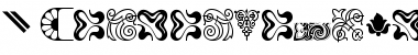 Download BordersOrnaments P03 Font Title Preview