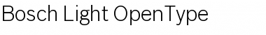 Download Bosch Light Font Title Preview