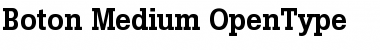 Download Boton Medium Font Title Preview