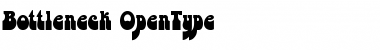 Download Bottleneck Regular Font Title Preview