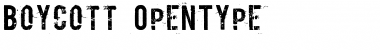 Download Boycott Regular Font Title Preview