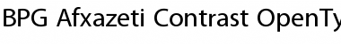 Download BPG Afxazeti Contrast Regular Font Title Preview