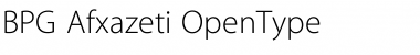 Download BPG Afxazeti Regular Font Title Preview