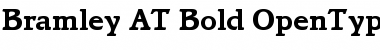 Download Bramley AT Bold Regular Font Title Preview