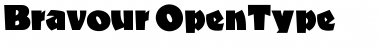 Download Bravour Regular Font Title Preview