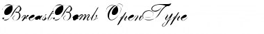 Download BreastBomb Regular Font Title Preview