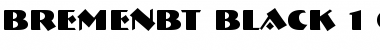 Download Bremen Black Font Title Preview