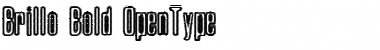 Download Brillo Bold Font Title Preview