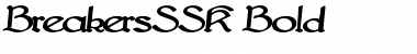 Download BreakersSSK Bold Font Title Preview