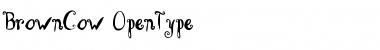 Download BrownCow Regular Font Title Preview