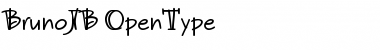 Download Bruno JB Regular Font Title Preview