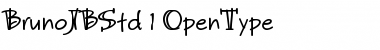 Download Bruno JB Std Regular Font Title Preview