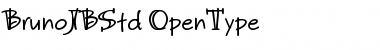 Download Bruno JB Std Regular Font Title Preview