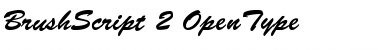 Download Brush Script Regular Font Title Preview