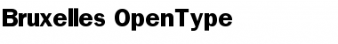 Download Bruxelles Regular Font Title Preview