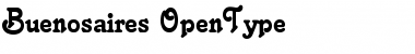 Download Buenosaires Regular Font Title Preview