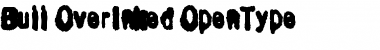 Download Bull OverInked Font Title Preview