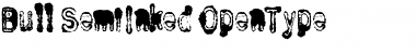 Download Bull SemiInked Font Title Preview