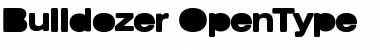Download Buldozer Regular Font Title Preview