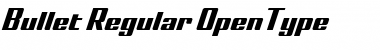 Download Bullet Regular Font Title Preview