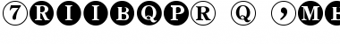 Download Bullets 2 Regular Font Title Preview