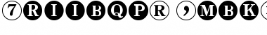 Download Bullets2 Regular Font Title Preview