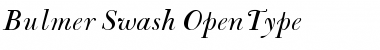 Download Bulmer Swash Font Title Preview