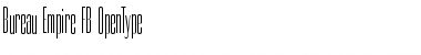 Download Bureau Empire FB Regular Font Title Preview