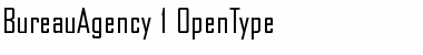 Download BureauAgency Regular Font Title Preview