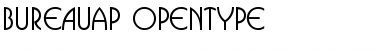 Download BureauAP Regular Font Title Preview