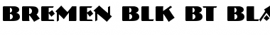 Download Bremen Blk BT Black Font Title Preview