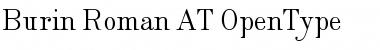 Download Burin Roman AT Regular Font Title Preview