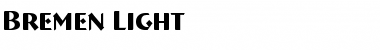Download Bremen Regular Font Title Preview