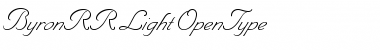 Download ByronRR Regular Font Title Preview