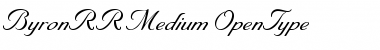 Download ByronRR Regular Font Title Preview