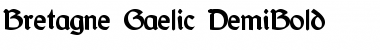 Download Bretagne Gaelic DemiBold Font Title Preview