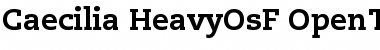 Download PMN Caecilia 85 Heavy Oldstyle Figures Font Title Preview