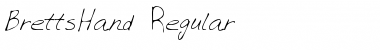 Download BrettsHand Regular Font Title Preview