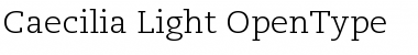 Download PMN Caecilia 45 Light Font Title Preview