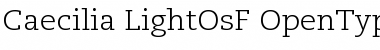 Download PMN Caecilia 45 Light Oldstyle Figures Font Title Preview