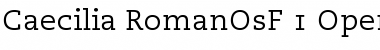 Download PMN Caecilia 55 Roman OsF Font Title Preview